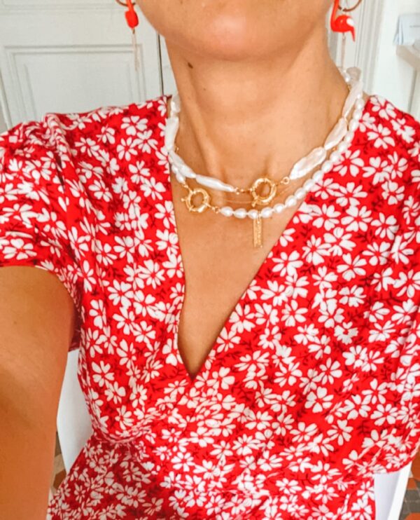 Collar "My Baby Pearls" con o sin Inicial - Imagen 3