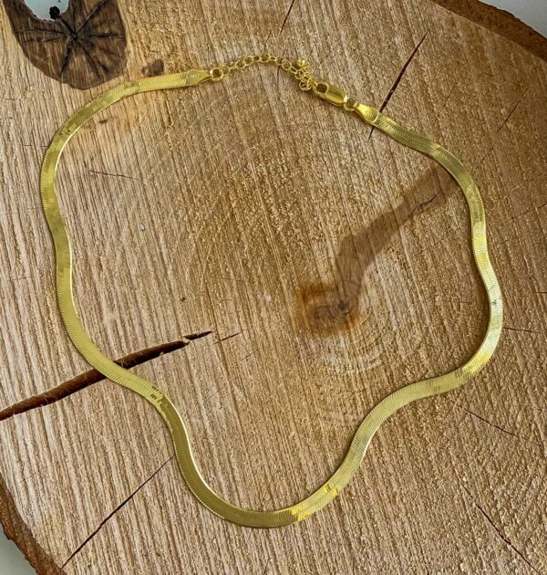 Collar GOLDEN SNAKE 5mm - Imagen 8