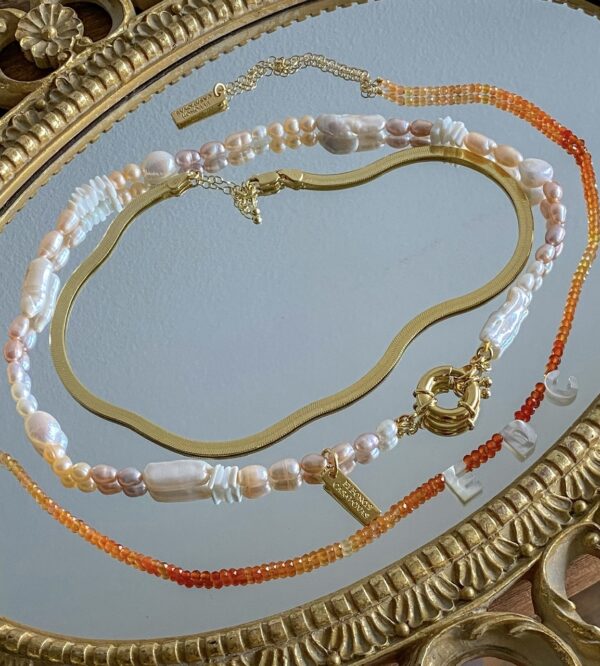Collar Perlas Warm - Imagen 4