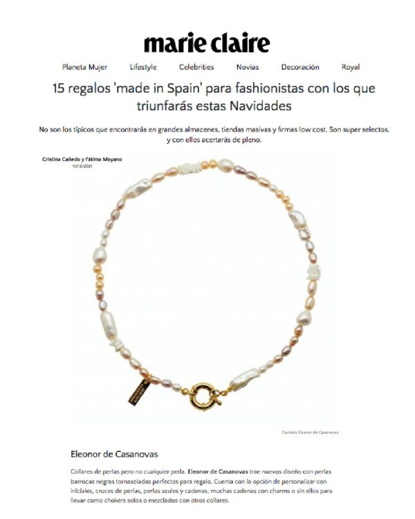 Collar Perlas Warm - Imagen 3