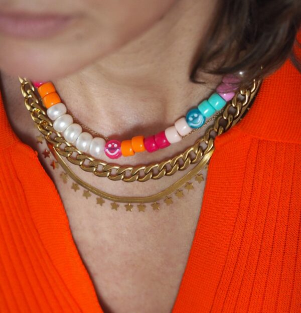 Collar GOLDEN SNAKE - STARS - Imagen 2