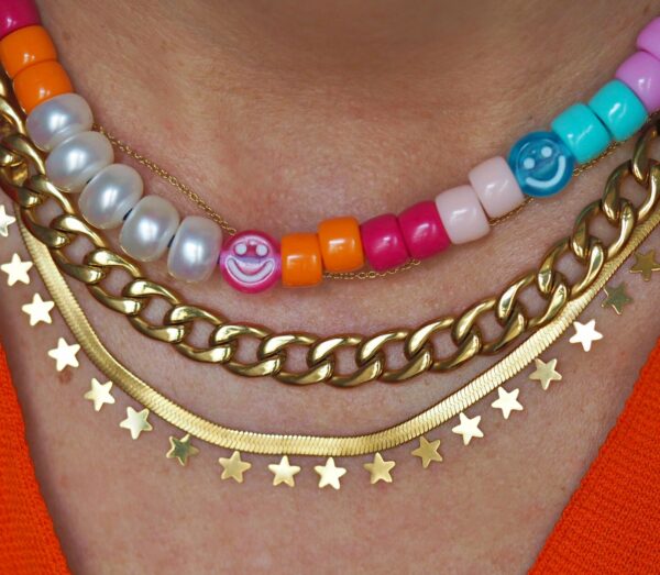 Collar GOLDEN SNAKE - STARS - Imagen 3