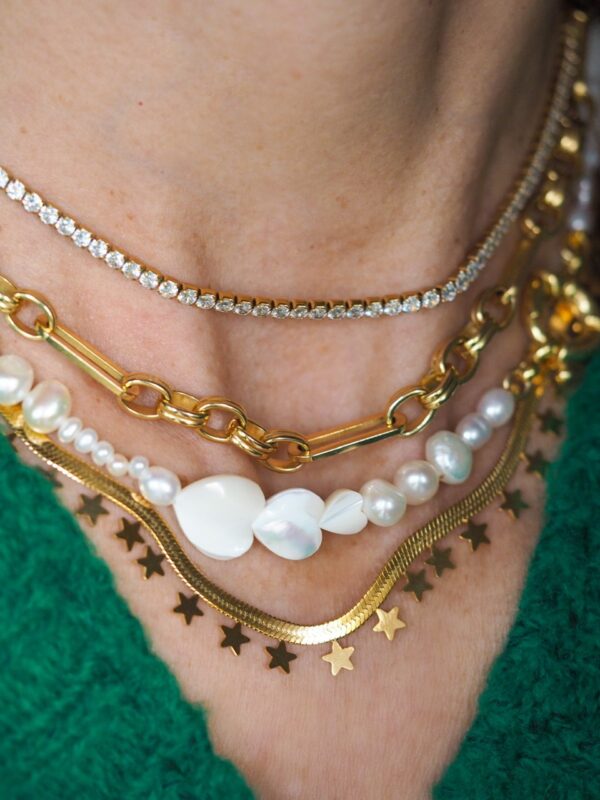 Collar GOLDEN SNAKE - STARS - Imagen 5