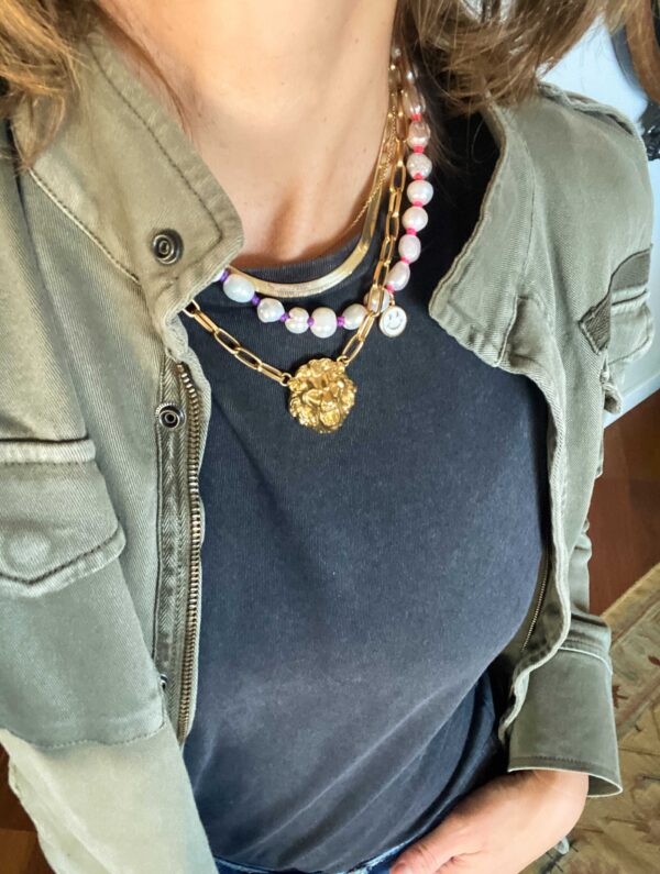 Collar Smile & Pearls - Imagen 5