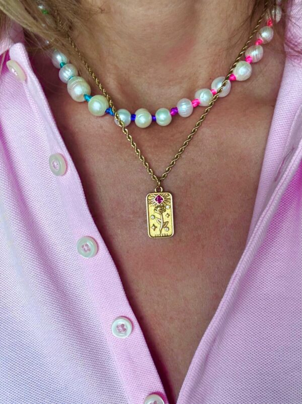 Collar Smile & Pearls - Imagen 2