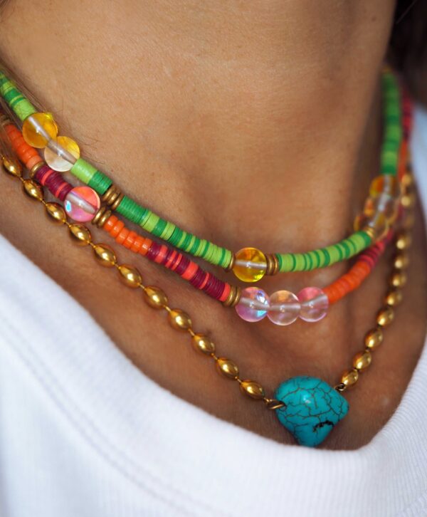Collar GREEN VIBES & BALLS - Imagen 3