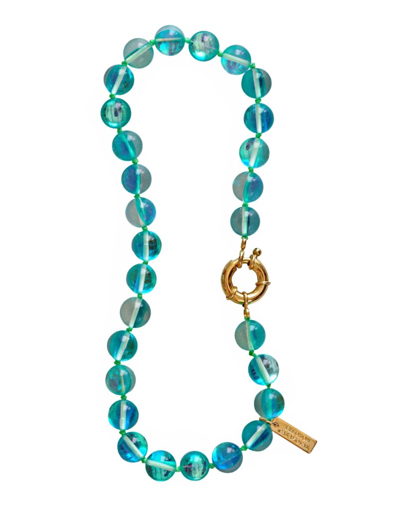 Ocean Blue MAXI Balls Necklace