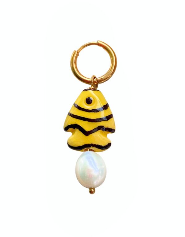 YELLOW Fish Hoop