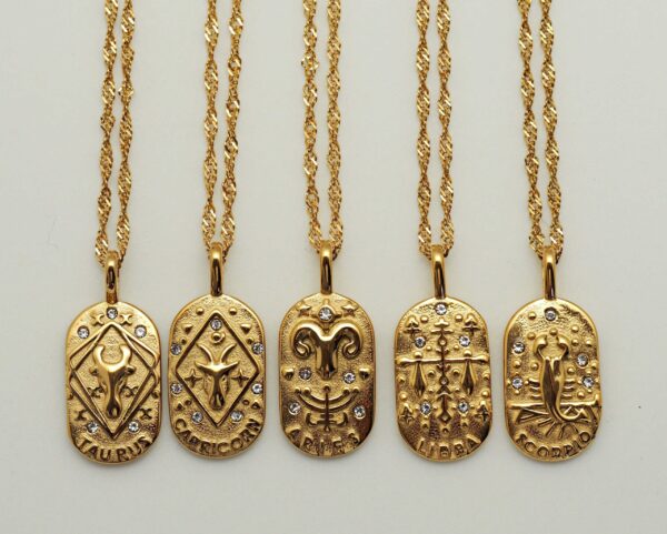 Collar Amuleto Zodiaco - Imagen 6