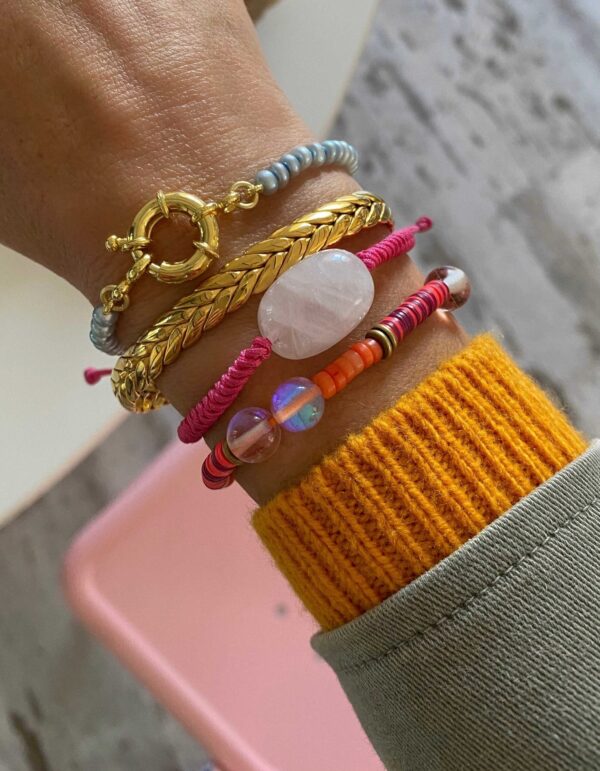 Pulsera GOLDEN DAYS braid - Imagen 3