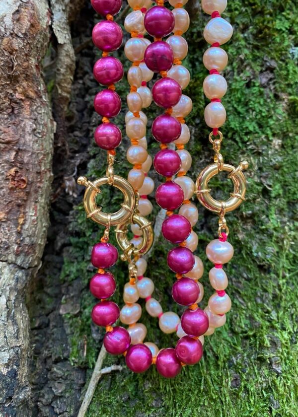 My PINK Pearls Necklace - Image 5