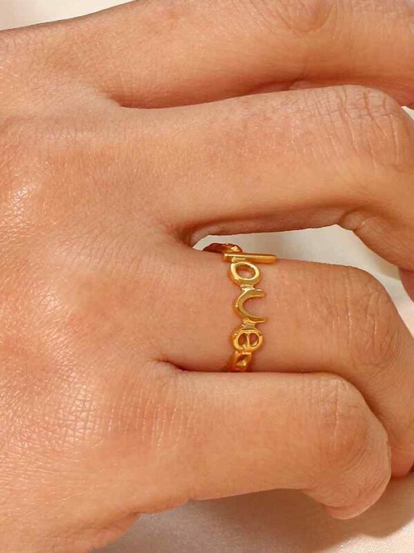 Anillo love adaptable - Imagen 2