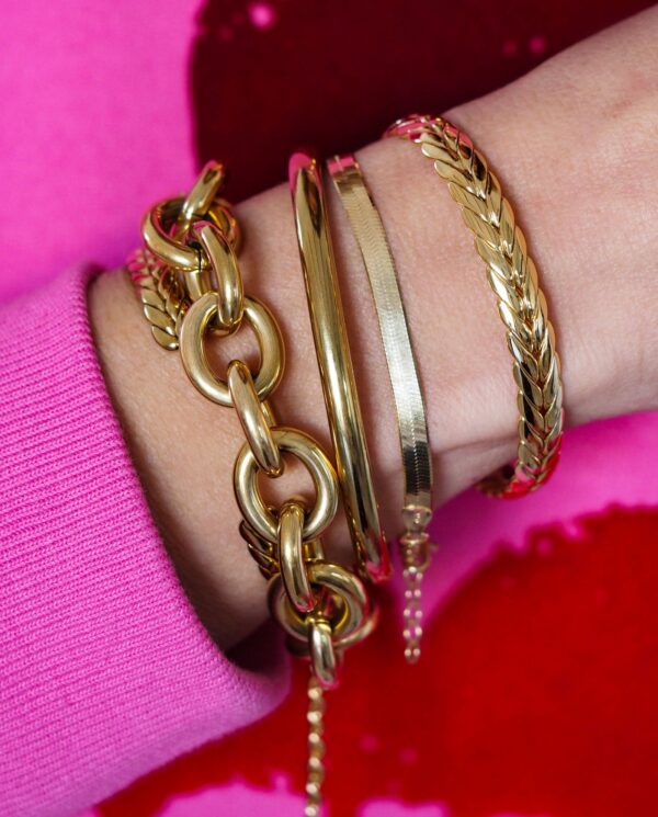 Pulsera Golden Snake - Imagen 5