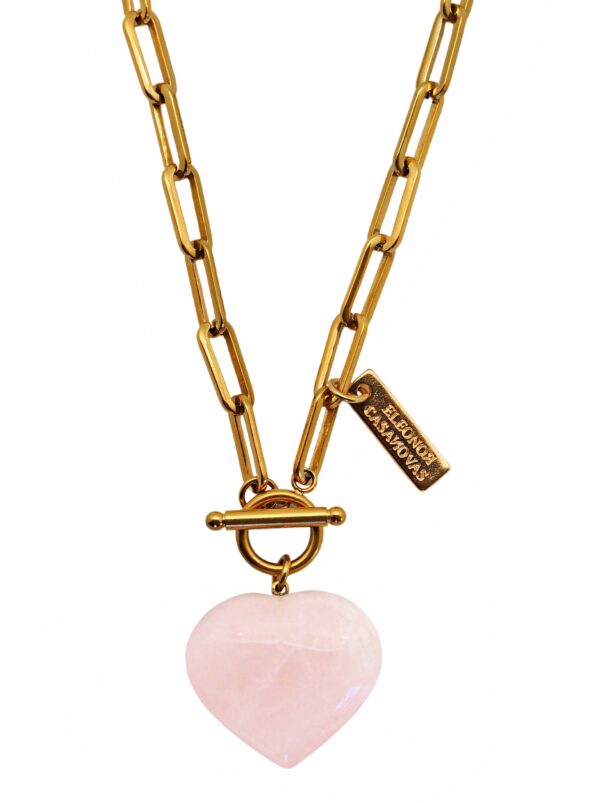Addicted to You Necklace - Pink Quartz
