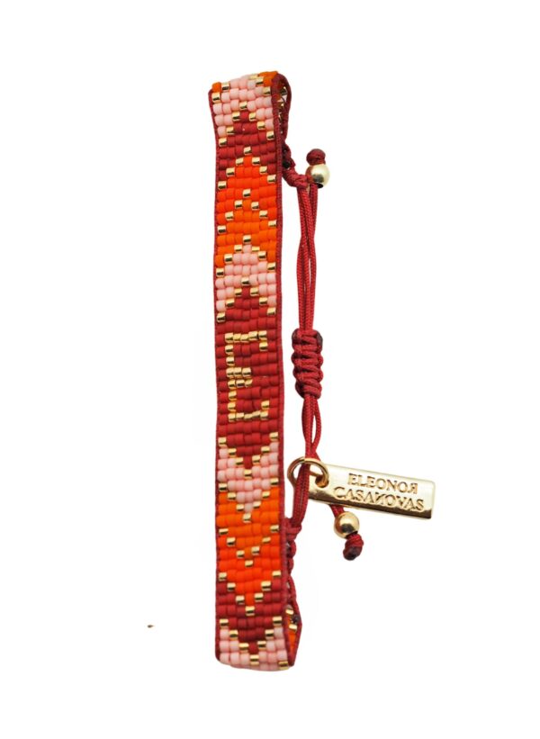 Pulsera miyuki Letter - Warm