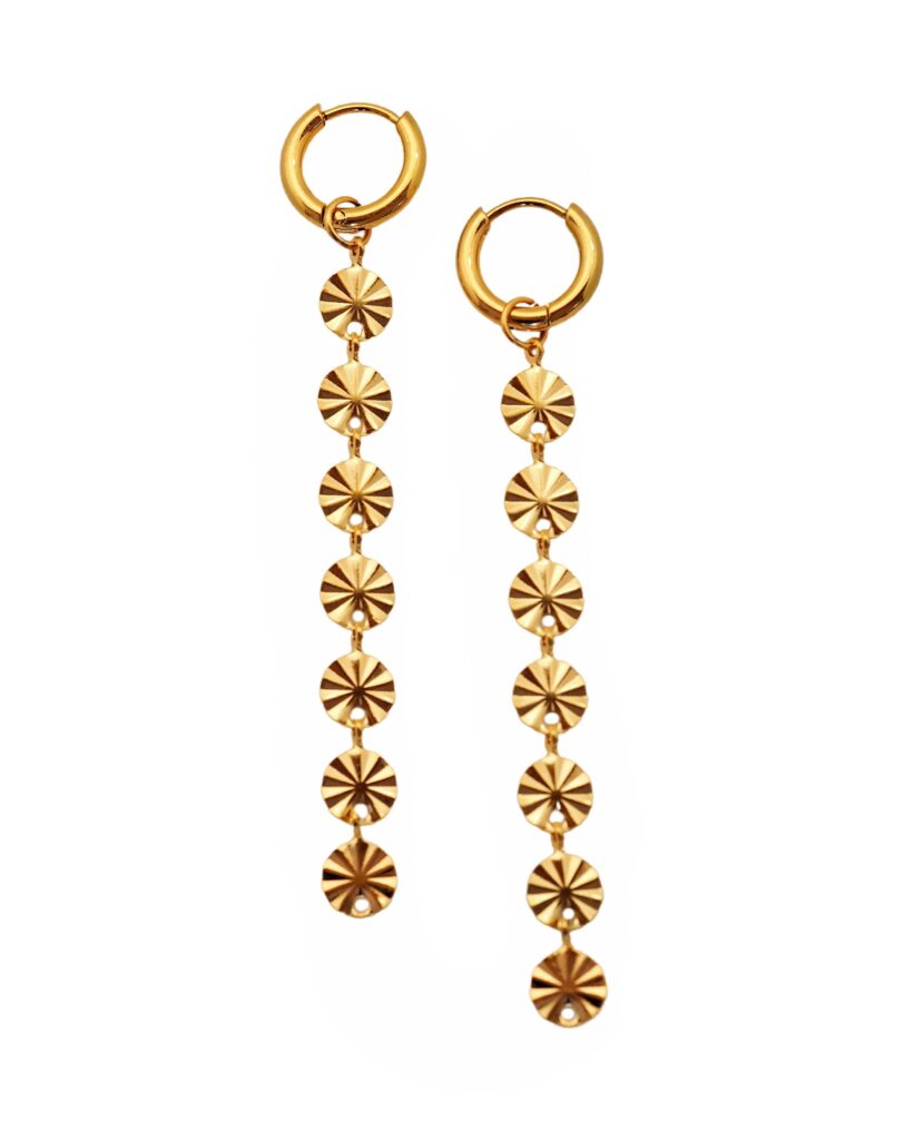 KEEP SHINING long Hoops