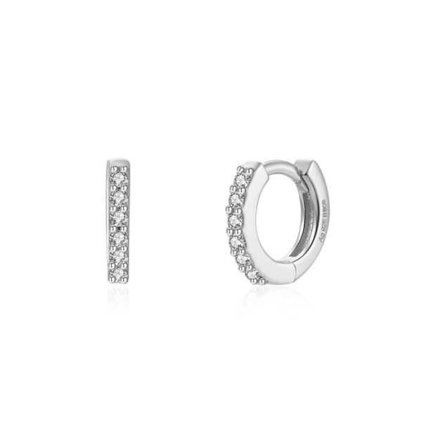 Arito individual "Basic" Plata y circonitas