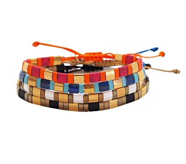 Pulseras ajustables MOSAIC