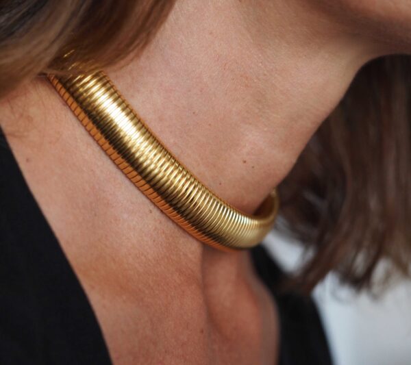 Collar Choker Gold GLAM - Imagen 3