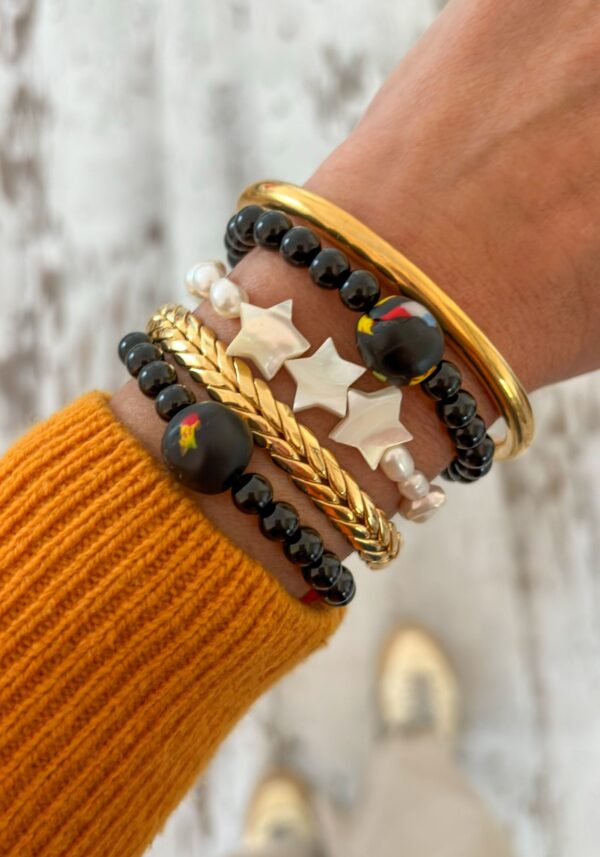 Pulsera ajustable BLACK is BLACK - Imagen 2