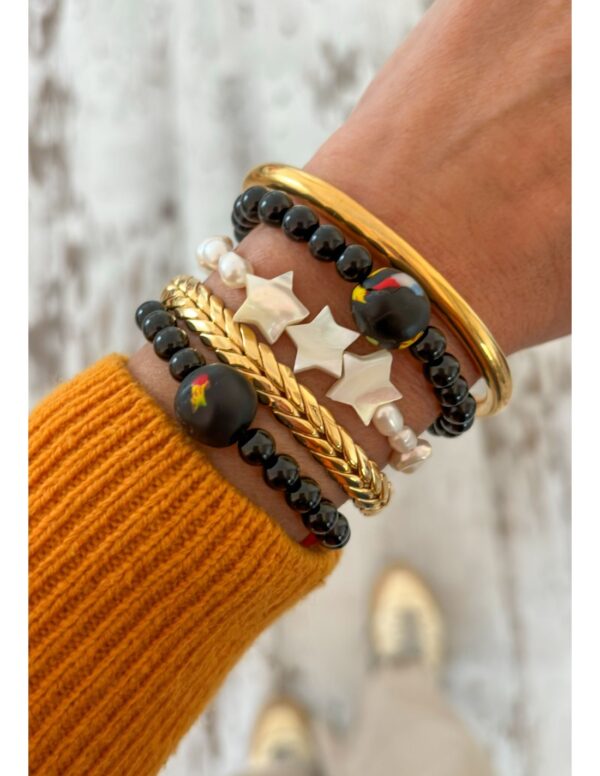 Pulsera ajustable STARS & PEARLS - Imagen 3
