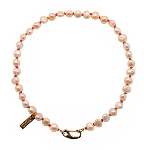 Collar PEACH Pearls