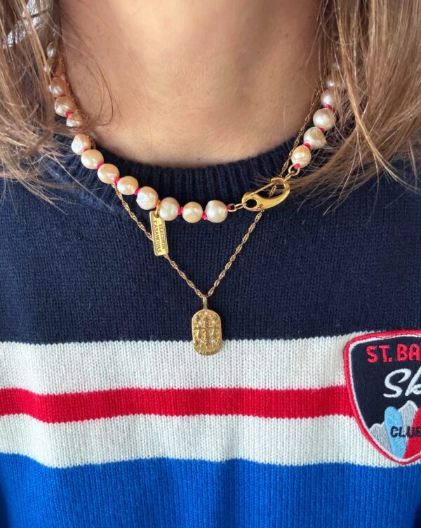 Collar PEACH Pearls & LOVE - Imagen 5