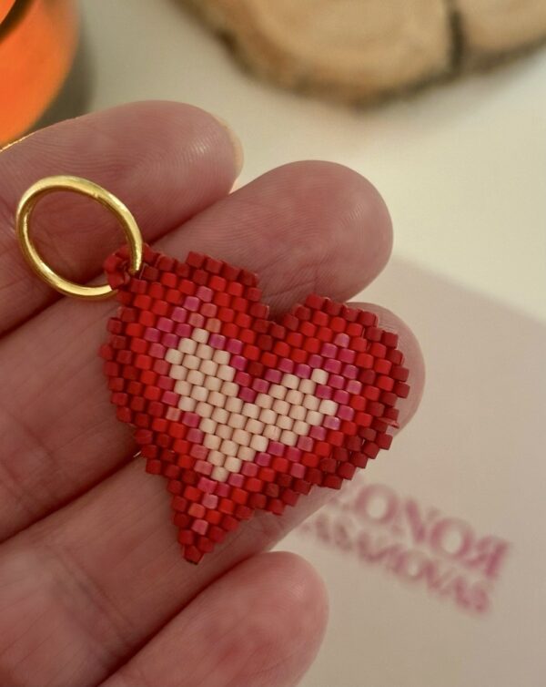 Collar PEACH Pearls & LOVE - Imagen 3