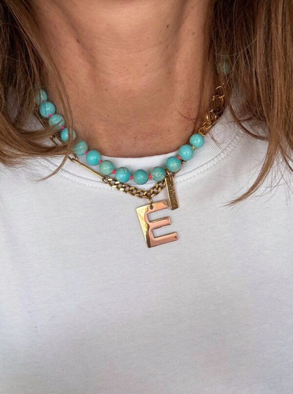 Collar Turquoise LOVERS Rainbow - Imagen 4