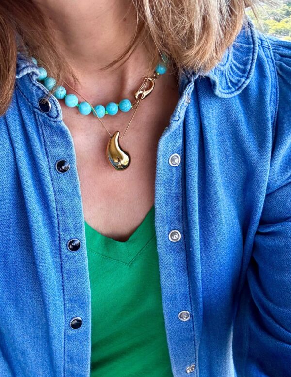 Collar Turquoise LOVERS Rainbow - Imagen 3