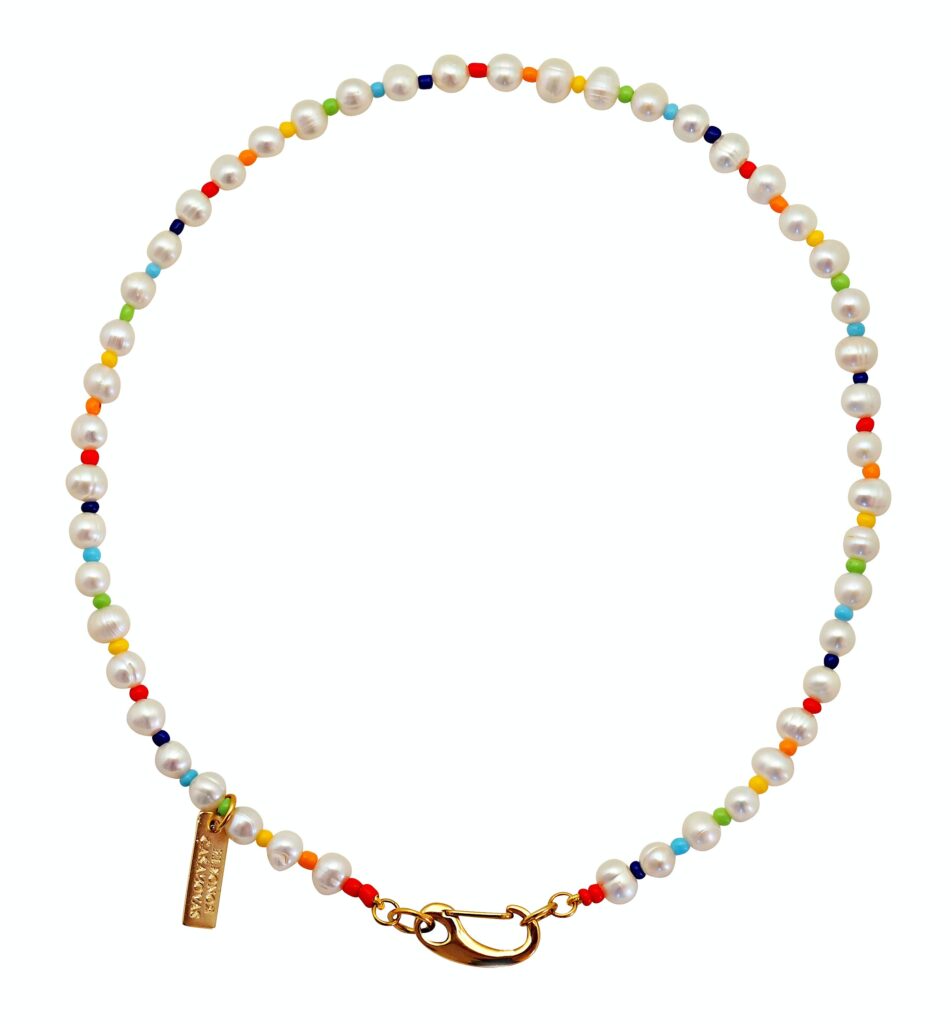 RAINBOW Pearls Necklace