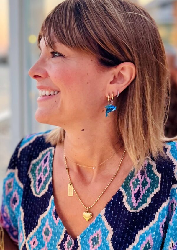 Pendientes Delfín BLUBLÚ - Imagen 2