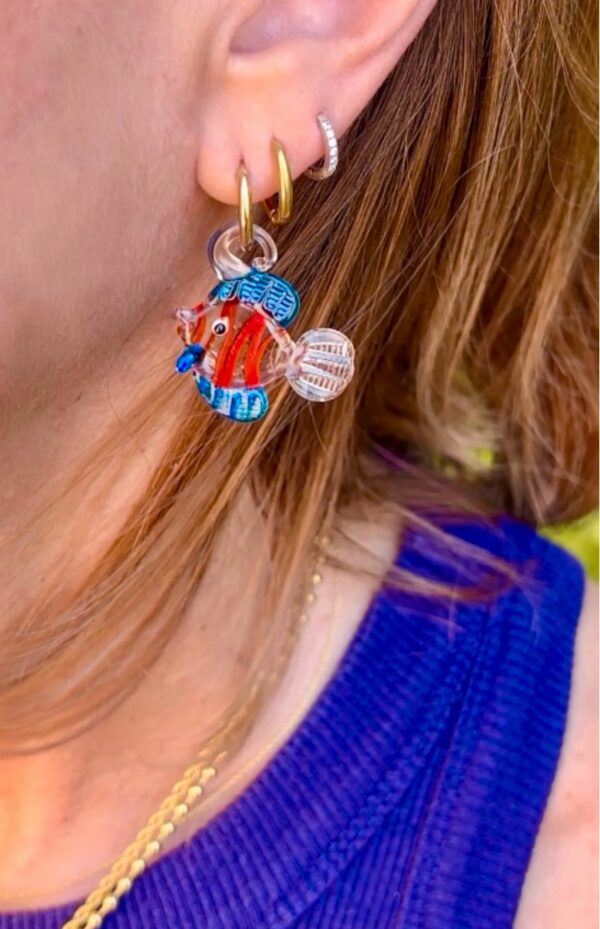 Pendientes CRYSTAL Fish - Imagen 2