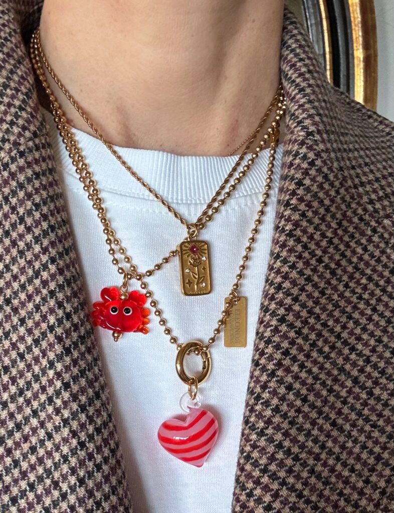 Collar Baby CRAB Red
