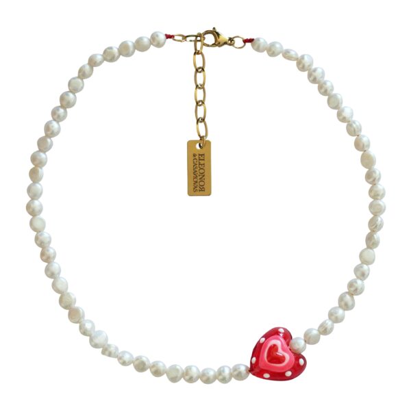Collar Strawberry Pearls