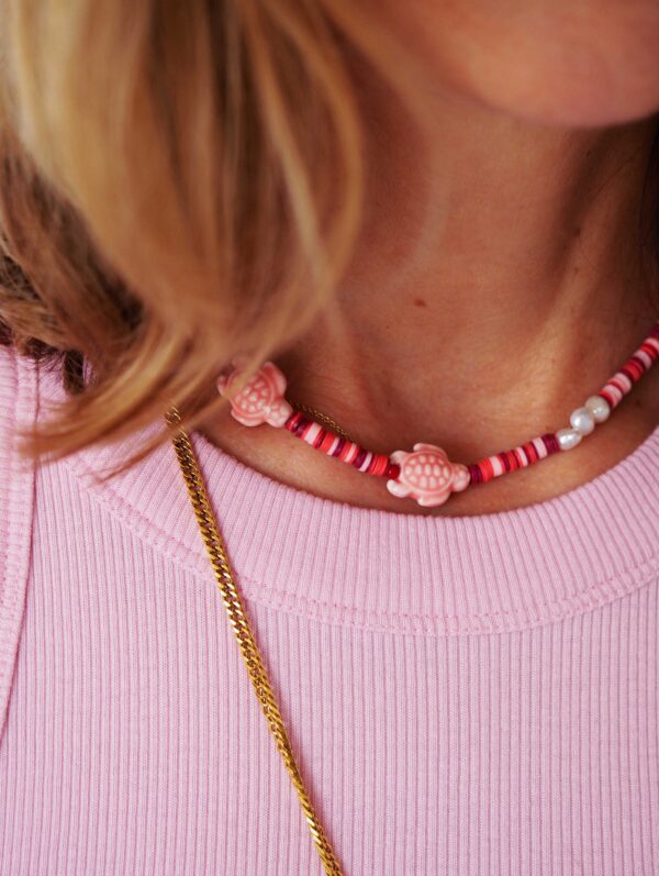Collar PINK Turtles