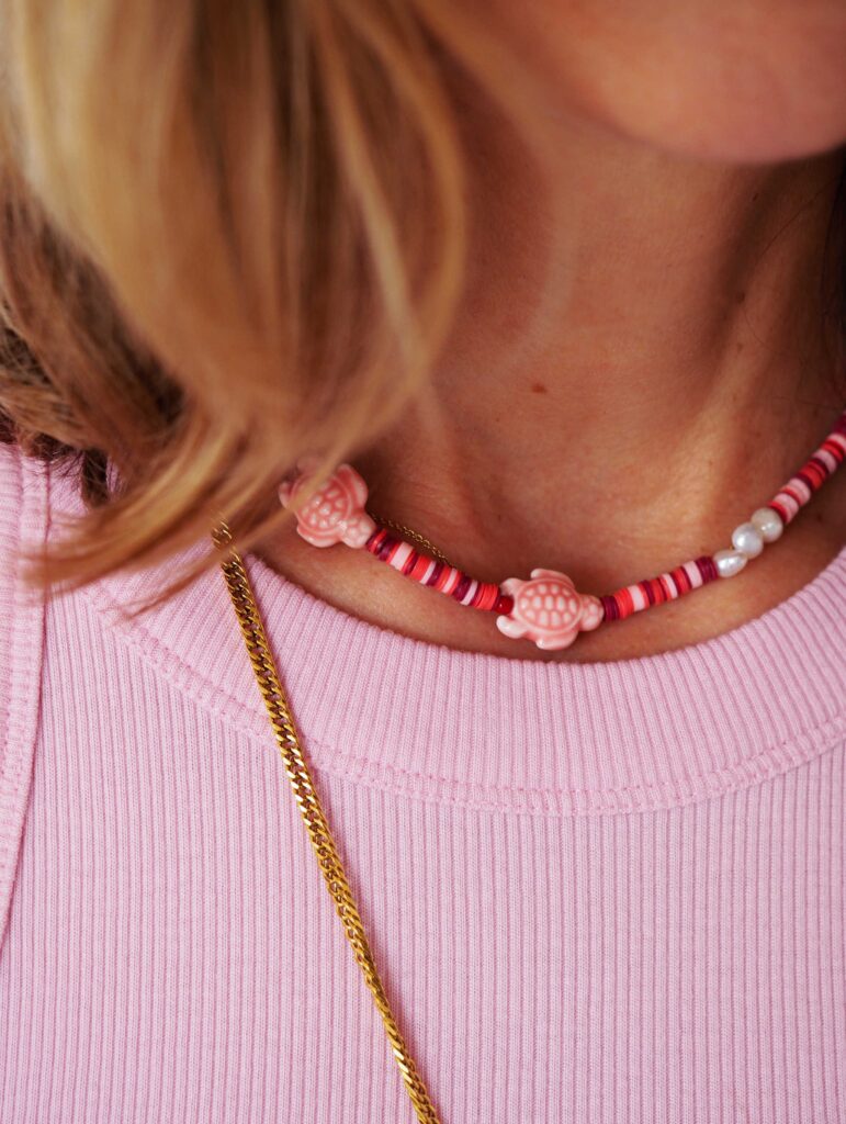 Collar PINK Turtles