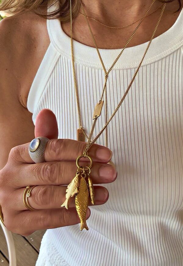 Collar GOLDEN FISH - Imagen 2