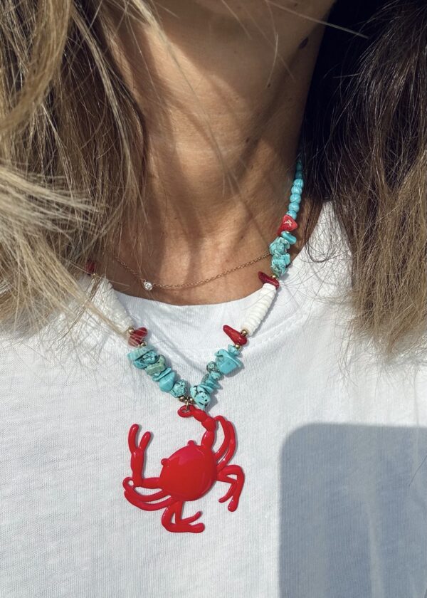 Collar LE CRAB ROUGE - Imagen 3